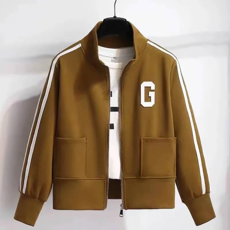 High quality Women Golf Wear hoodie autumn sweater Korean Fashion Golf Clothing zipper loose pocket casual Ladies Golf Coats top