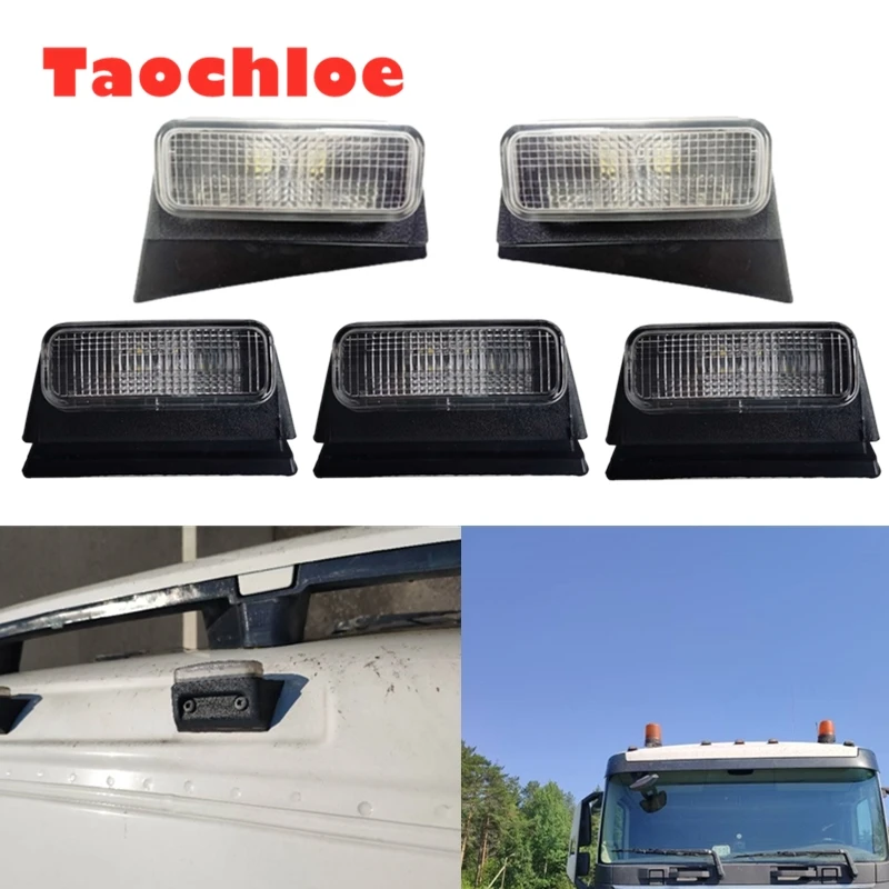 

24V LED white Lights For Volvo FH FM TRUCK Cab Top Signal lights For Volvo Sunvisor Light OEM 82349221 82348508 82349220