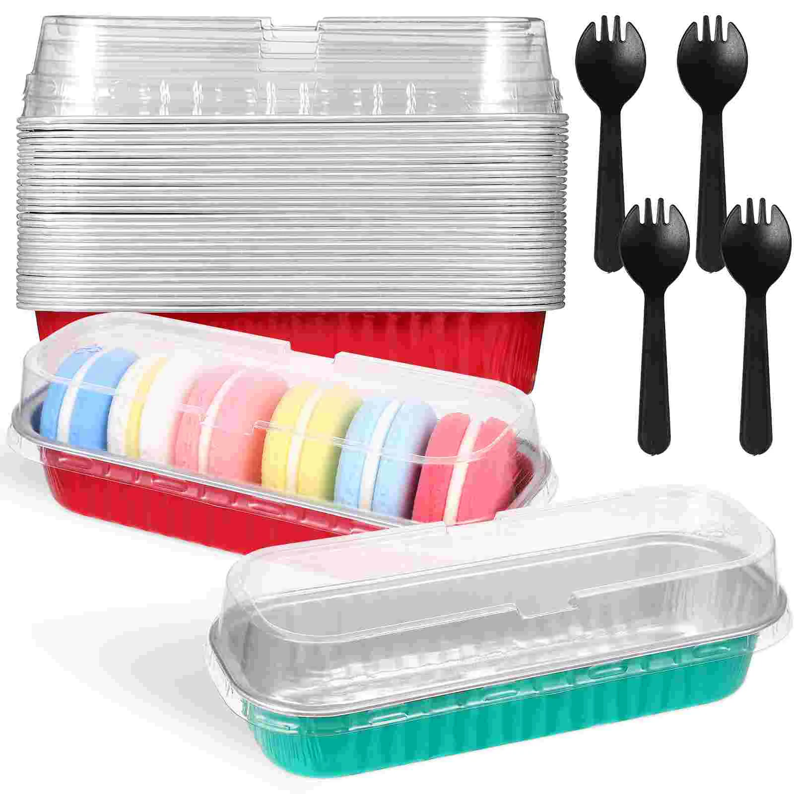 

Pan Cups Cupcake Muffin Aluminum Pie Pans Tray Bakingcake Tart Molds Liners Lids Custard Ramekin Prep Grease Storing