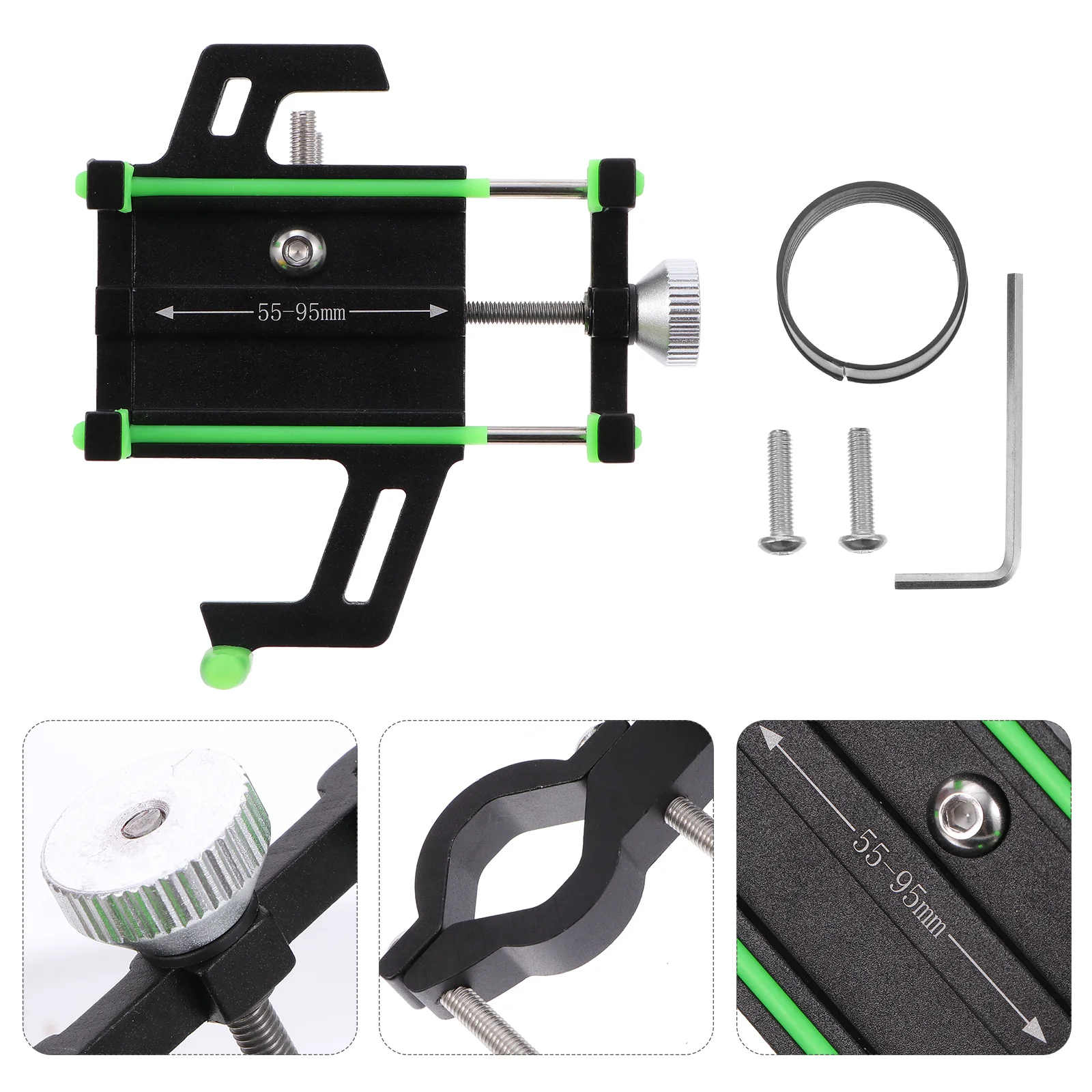 

1Pc Bike Phone Mount Universal Motorcycle Cellphone Support Handlebar Holder