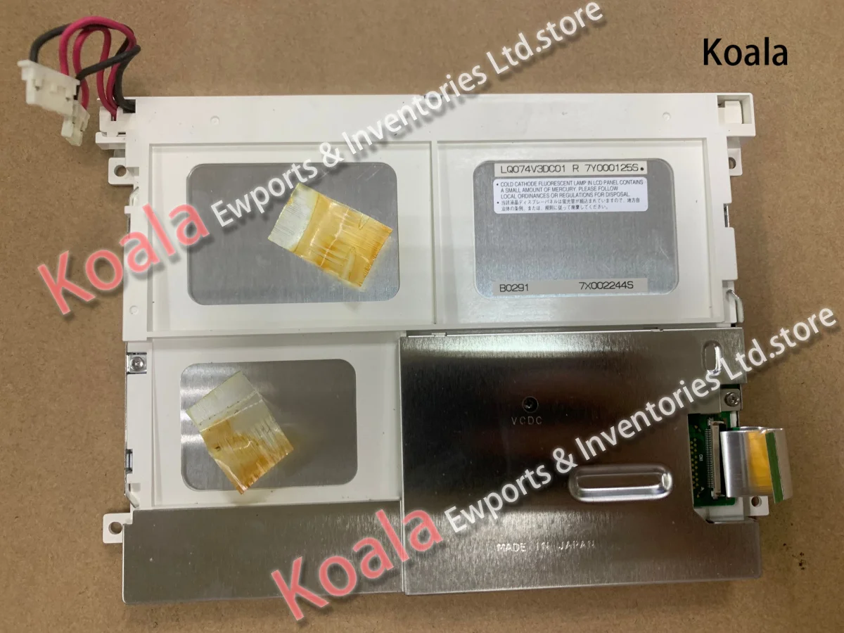 LQ074V3DC01   INDUSTRIAL LCD SCREEN  DISPLAY  TFT CCFL 640*480  7.4 INCH