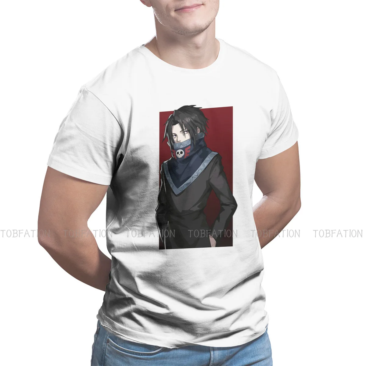 

Футболка Hunter x Hunter Gon Killua Kurapika с аниме круглым вырезом, оригинальная Мужская футболка Feiten Art, новая трендовая одежда, размер S-6XL