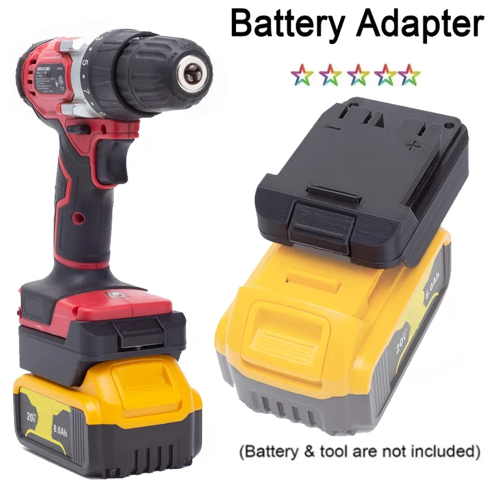 Адаптер для аккумуляторной батареи DeWalt 18 в литиевый высокопрочных инструментов