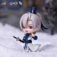 sword net 3 genuine shen jianxin q version game characters chinese style pvc 8cm anime figures surprise doll birthday boys gift
