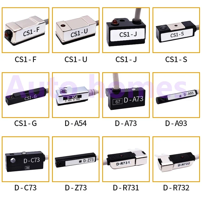 Светодиодный геркон D-A73 D-90 D-B54 CS1-J CS1-U Переключатель магнитного датчика