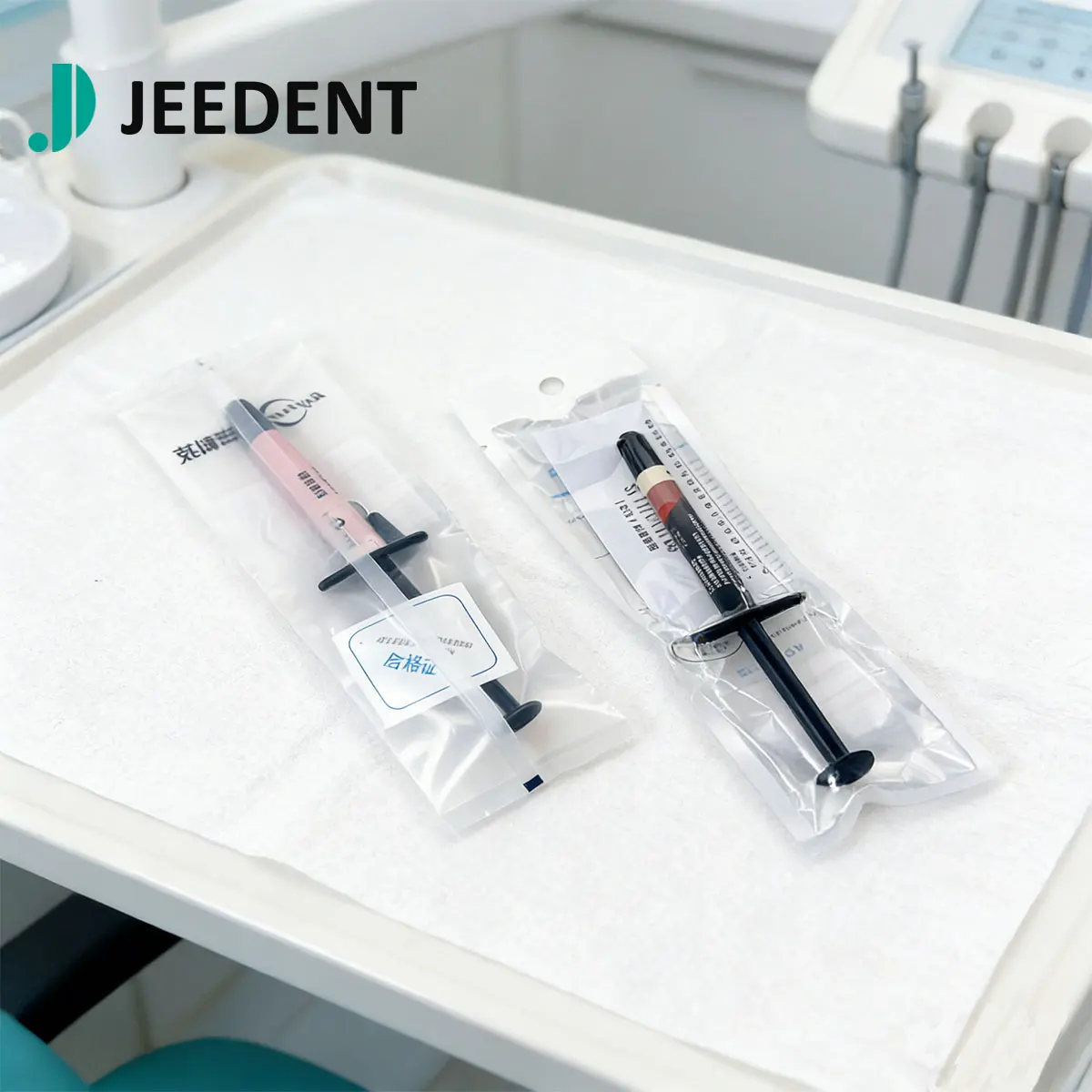 Фото Композитный материал JEEDENT Flowable для реставраций ( Gingiva & OP Opaque) |   Восстановление десны и придание ей естественного оттенка |   Шприц 3G/2G №3