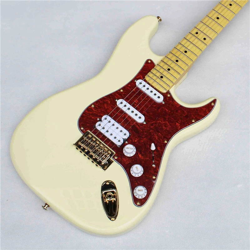 

china made custom brand ,high quality koa wood electric guitar, electric guitars