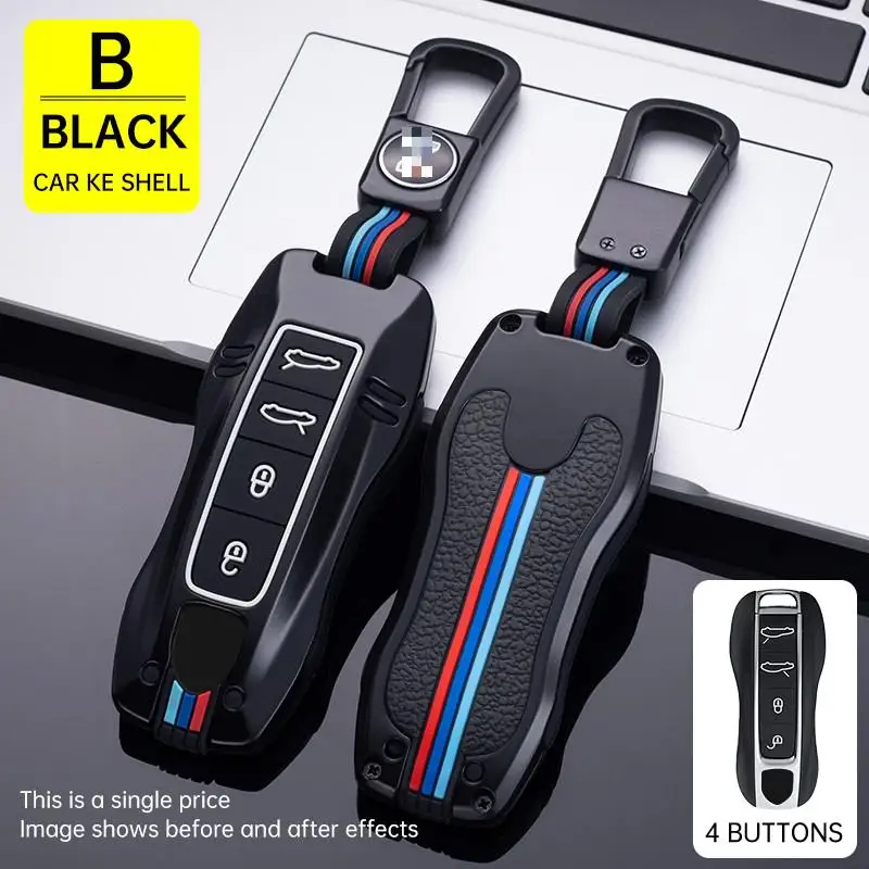 

UMQ Car Key Case for Porsche Cayenne 958 911 Lepin 996 Macan Panamera 997 944 924 987 987 GT3 Cayman 987 Auto Holder Shell Cover