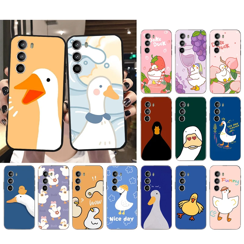 

Duck Case for Motorola Moto G22 G60 G52 G100 G Stylus G30 G10 G20 G50 GPure E32 E20 E40 E7Power Edge 20lite 20Pro One Action