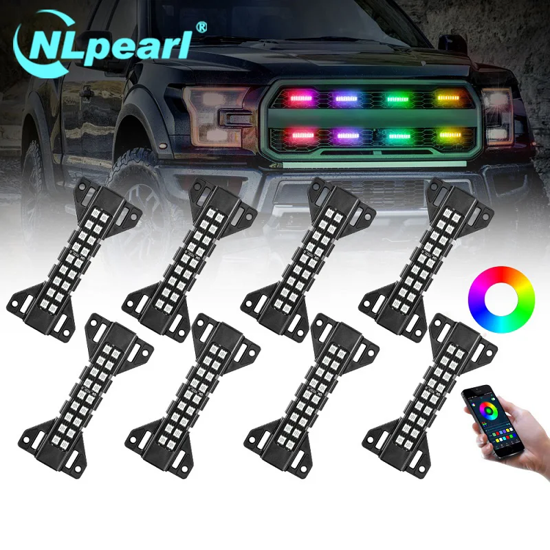 NLpearl светодиодный гриль-лампа стробоскопические полицейские огни аварийное