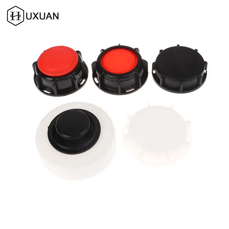 

IBC Ton Barrel Cover Cap Double Hole Tote Tank Lid Breath Cover Fitting With Gasket With Venting Ton Barrel Plastic Cover