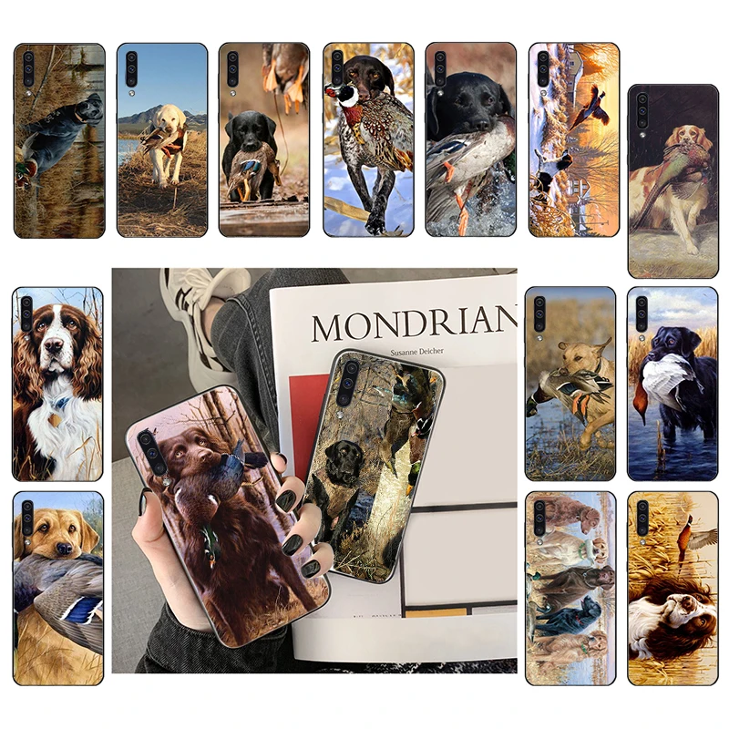 

Hunting Dog Art Animal Phone Case For Samsung Galaxy A13 A03 A12 A32 A71 A11 A21S A02 A52 A72 A51 A50 A70 A31 M31