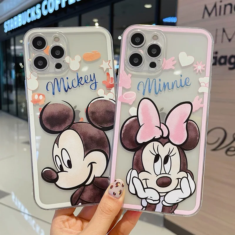 Мягкий ТПУ чехол с рисунками из мультфильмов Винни-Пух для IPhone 11 12 13 Pro Max 7 8 Plus SE X XS