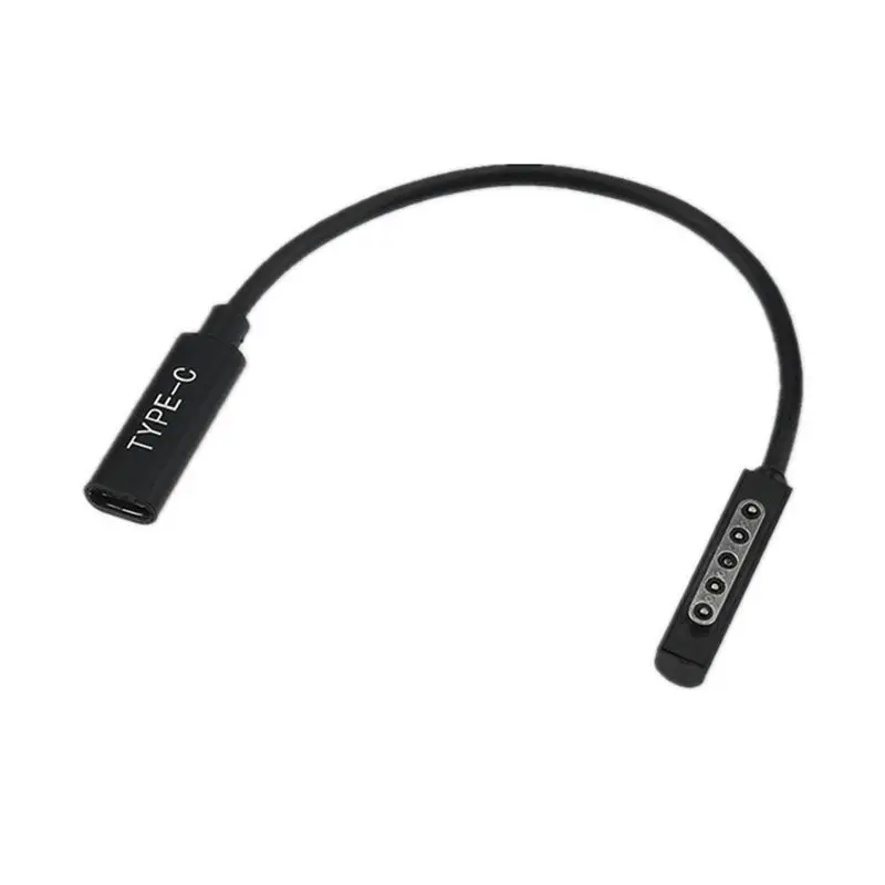 Стильный зарядный кабель Type C PD 2X, адаптер питания USB C с разъемом для подключения Microsof Surface Pro 12 Tablet (art.: 3920db374249b) - 3920db374249b