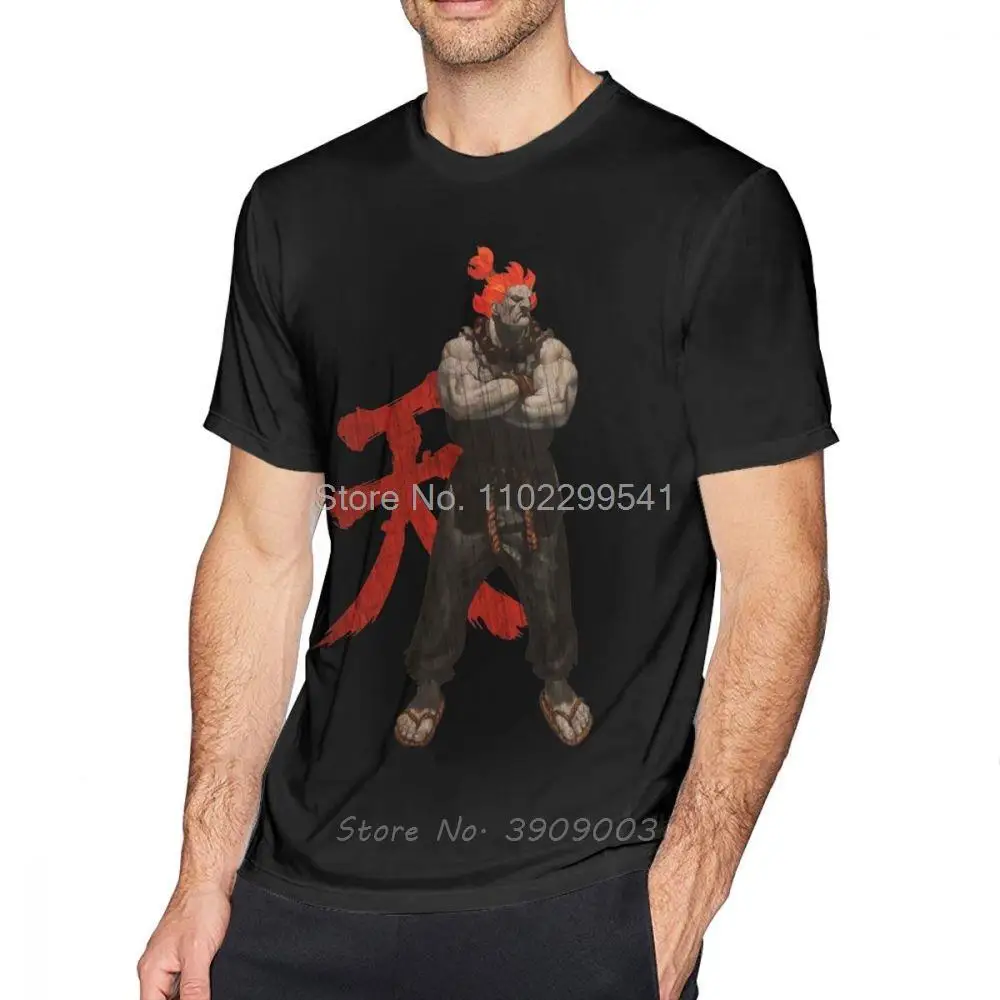 

Akuma T Shirt AKUMA T-Shirt Oversized Streetwear Tee Shirt Funny Graphic Male Short Sleeves Percent Cotton Tshirt