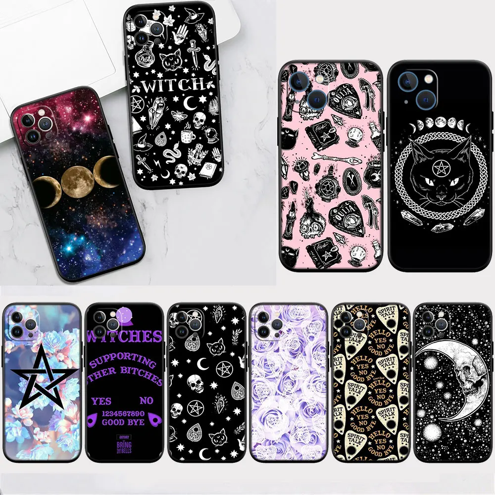 Мягкий силиконовый чехол TO72 Tarot Magic witch для Huawei P10 P20 P30 P Smart S Z Y5P Y6P Y7A Y8P Y8S Y9A Y9S Lite Pro