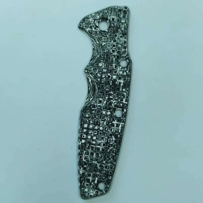 1 шт. Весы из углеродного волокна GY + WT Grid Carbiti для Rick Hinderer EK Shirogorov одного материала