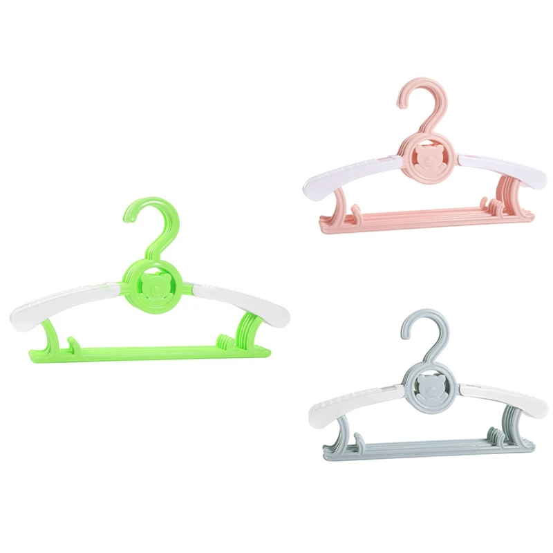 

20Pcs Baby Clothes Hanger Flexible Racks Clothing Display Kids Hangers Unmarked Children Coats Hanger