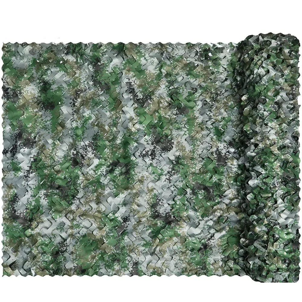 

2 упаковки камуфляжной сетки, камуфляжная сетка, крупные рулоны, солнцезащитные сетки для охоты, ослепительной стрельбы, Военная фотография