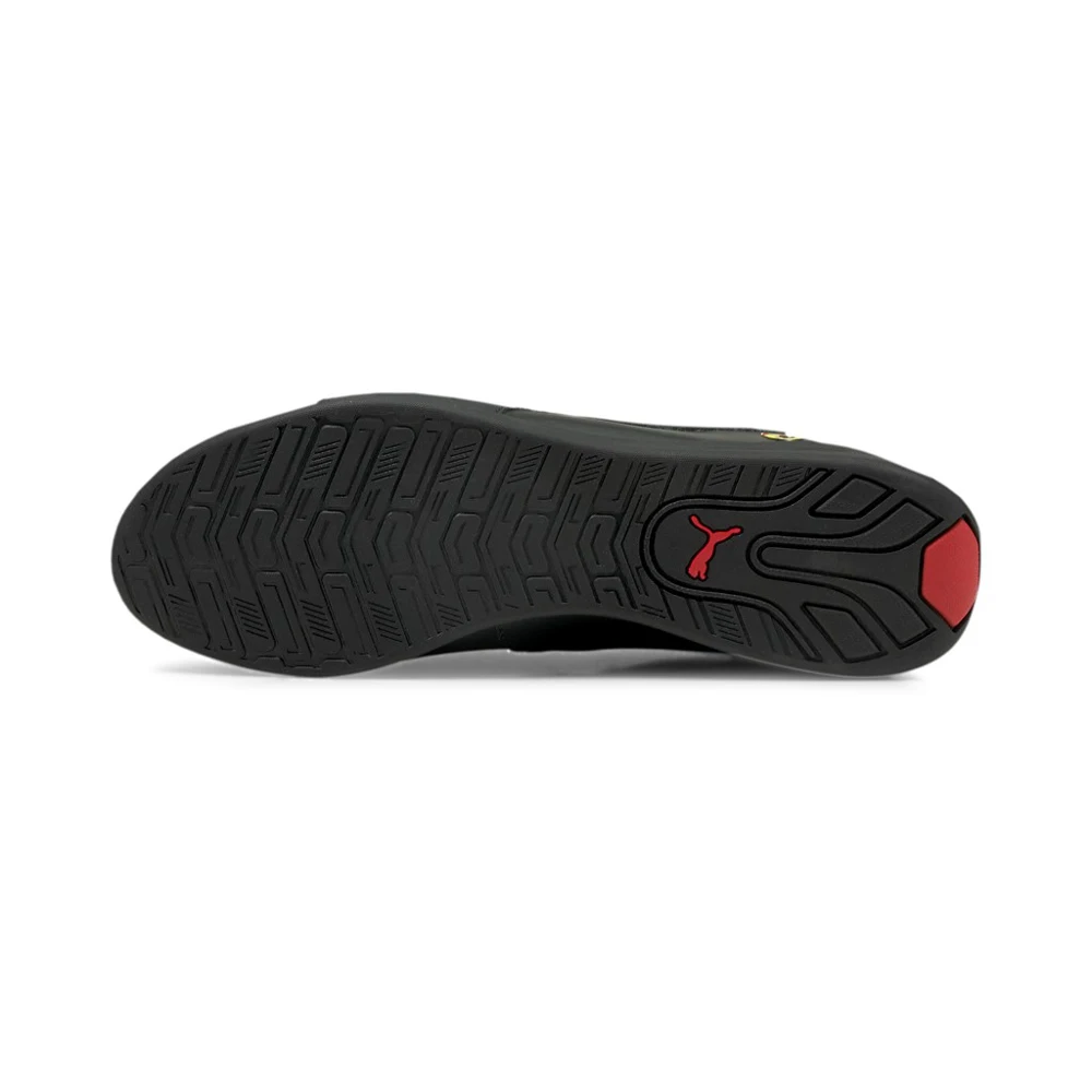 Ботинки для прогулок унисекс кроссовки Puma Ferrari Drift Cat Delta 30686401 черного цвета синтетического материала, спортивный стиль для прогулок, экипировка для фитнеса.