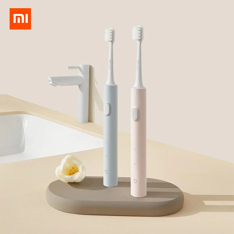 

2022 New XIAOMI Mijia T200 Sonic Electric Toothbrush Teeth Whitening Ultrasonic Vibrating Smart Tooth Brushes IPX7 Waterproof