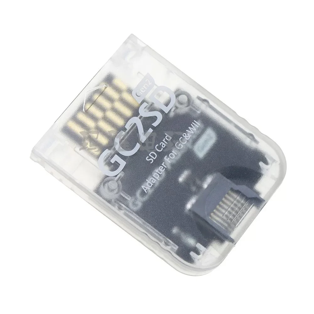 Фото 3 шт. ретро-адаптера для карт памяти GC2SD Micro SD, адаптера для карт памяти Swiss для консолей Nintendo GameCube Wii SD2SP2 №3