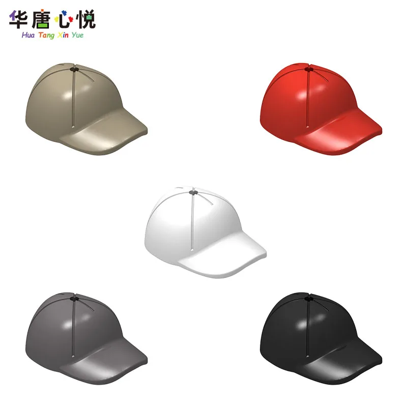 

MOC Friend Accessories Peaked Cap Baseball Caps 11303 10PCS/Set Building Block Set Toys Gift Compatible With Friends Mini Models