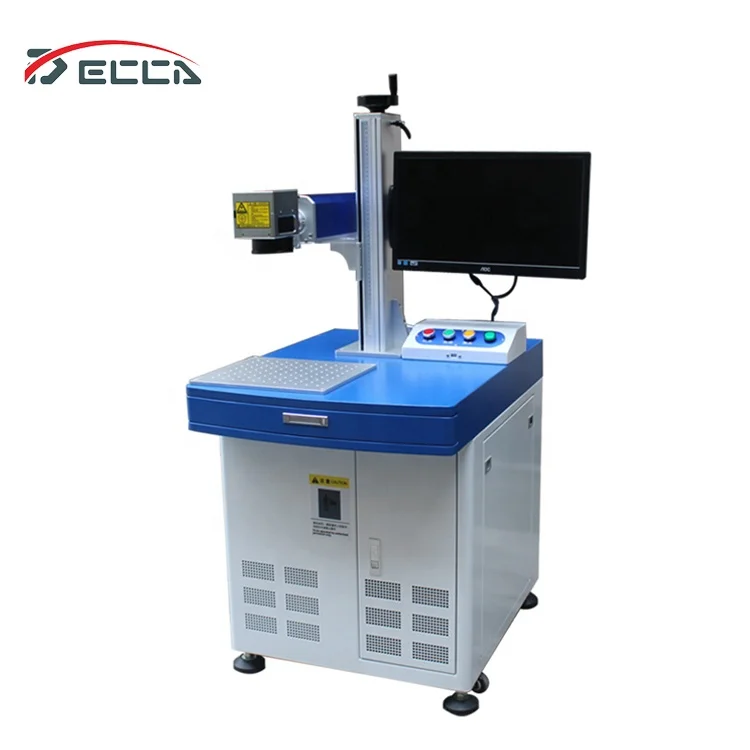 

Multipurpose 30 watt fiber laser marking machine for metal QR code writing