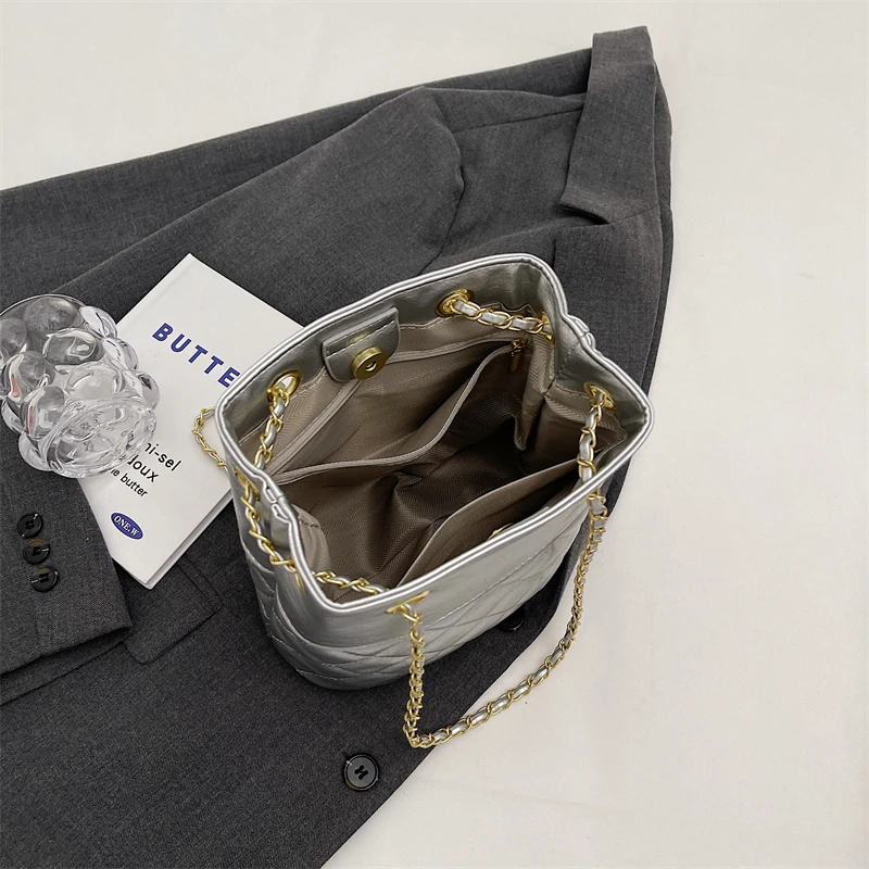 New Solid Color High Quality Shoulder Bags Luxury Design For Women Crossbody 2023 Summer Casual Fashion Handbags Simple Style PU