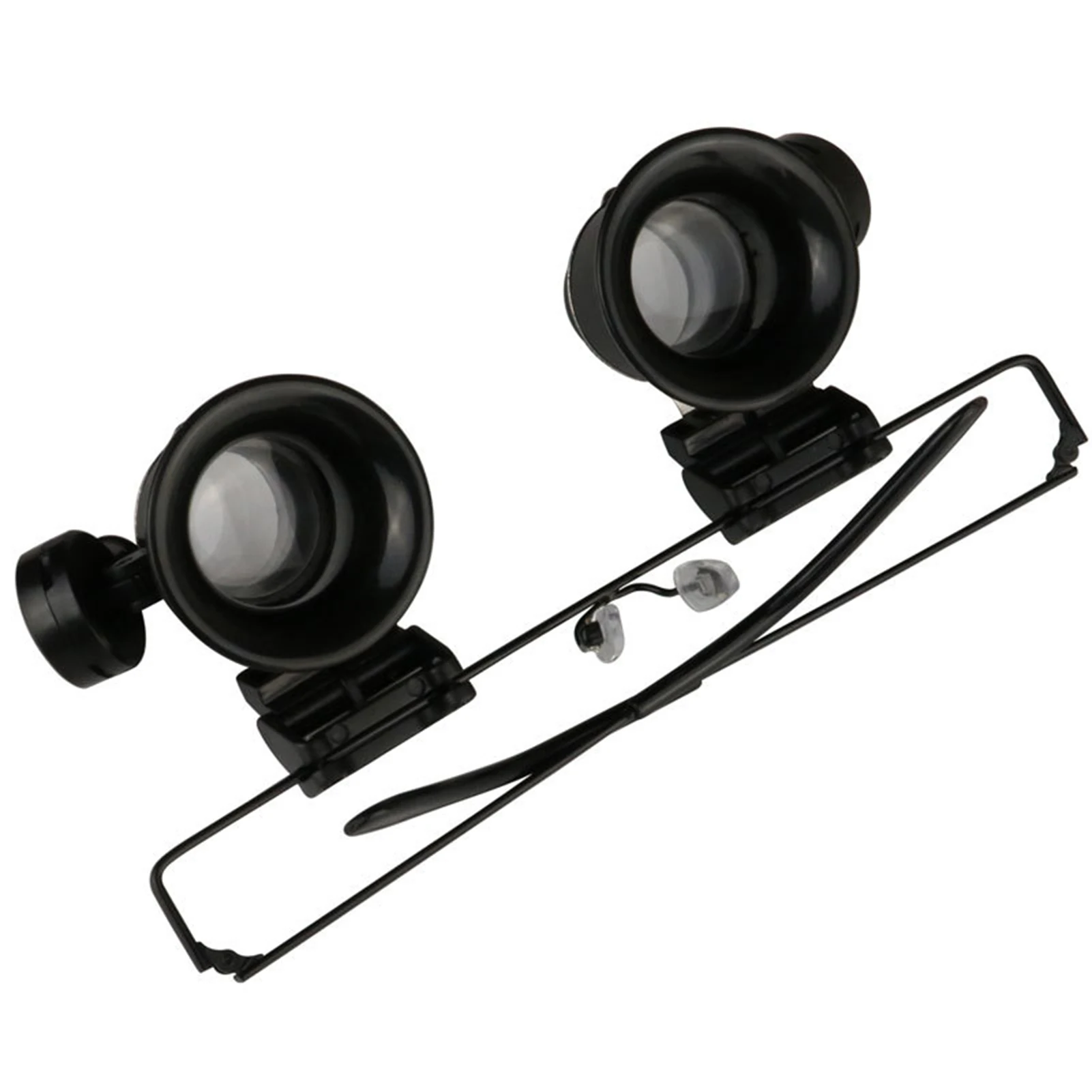 

Portable Double Eye Magnifying Glasses Head Mounted Design 20X Magnifying Glasses Suitable for Eyelash Extension Painting
