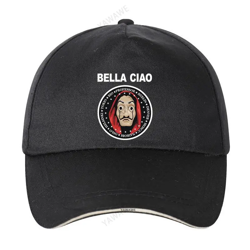 

Baseball Cap Spring Summer Solid Sunhat bella ciao Baseball Caps Summer Casual Adjustable yawawe drop shipping