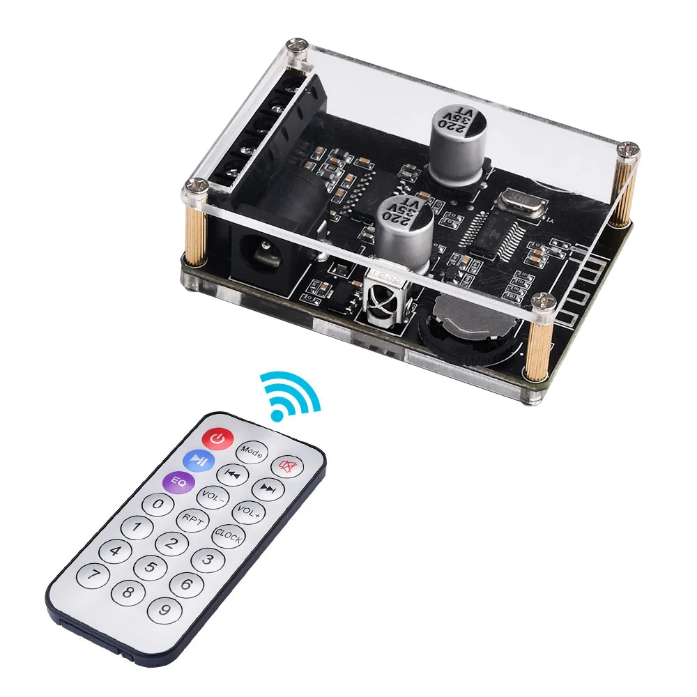 10 Вт/15 Вт/20 Вт/40 Вт стерео для платы усилителя мощности Bluetooth 12 В/24 В высокомощный цифровой усилитель