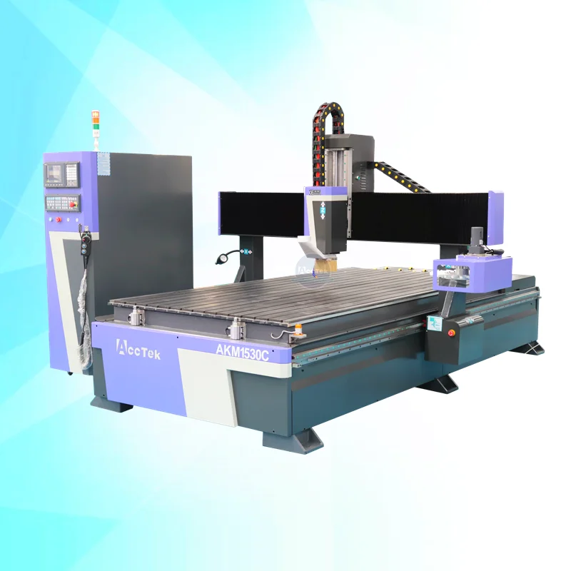 

Factory Sales Rotary Table 3d CNC Machine 1325 Wood Machinery 1530 Cnc Wood Router Robotec With 4 Axis Mach3 Mach4