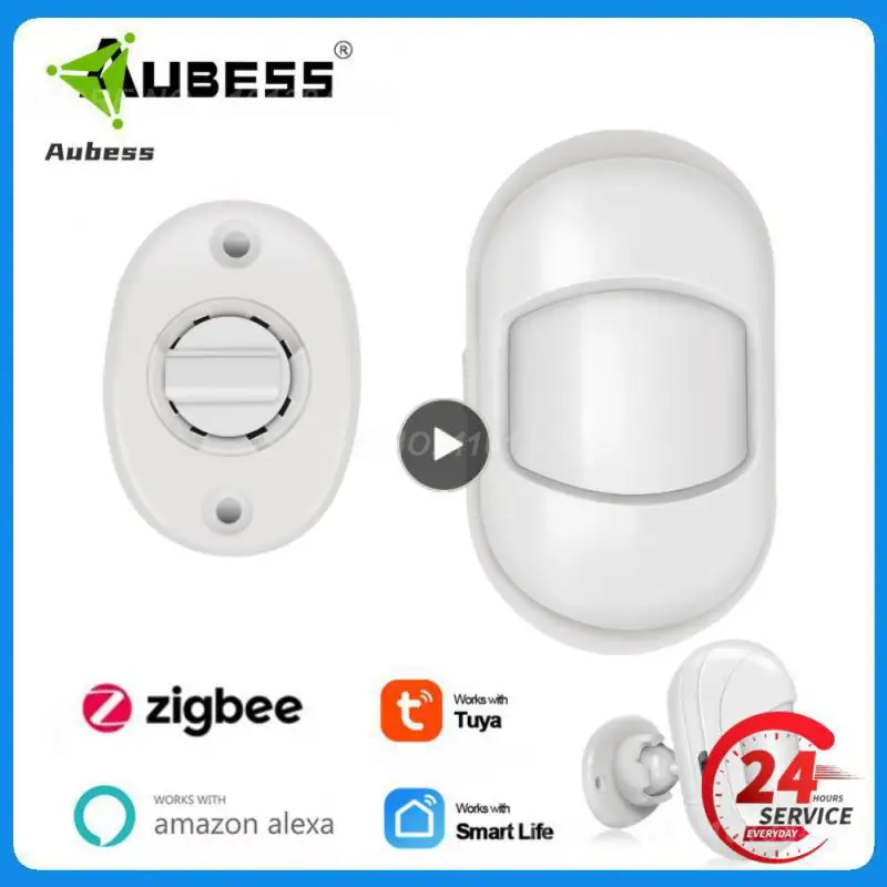 

1~8PCS Zigbee Smart Pir Motion Sensor Tuya Tuya Zigbee3.0 Motion Sensor Smart Home Wireless Smart Body Movement Detecter Mini