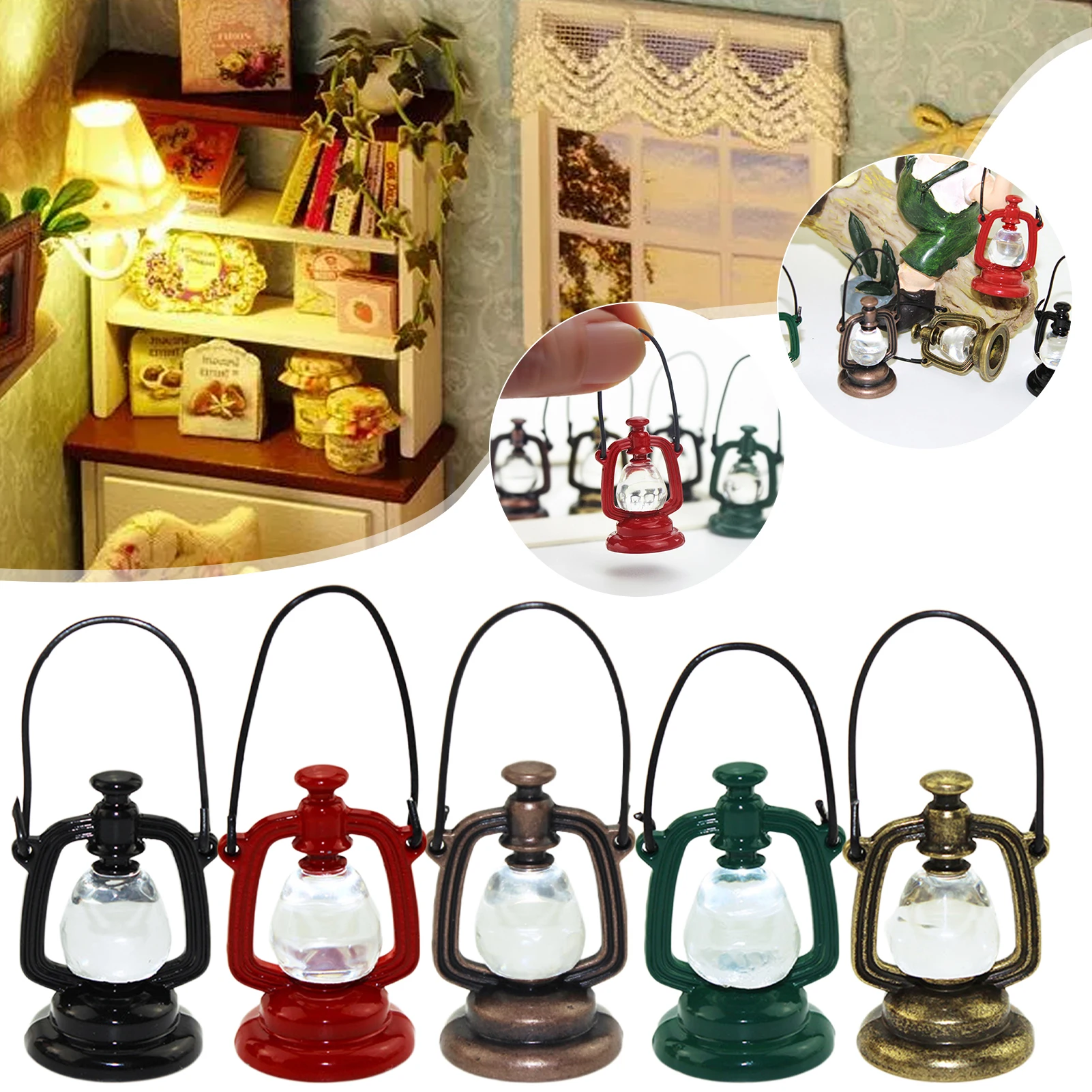 

Mini Light Doll House Furniture Decoration Accessorie Mini Light Doll House Furniture Decoration Accessorie Micro Landscape Retr