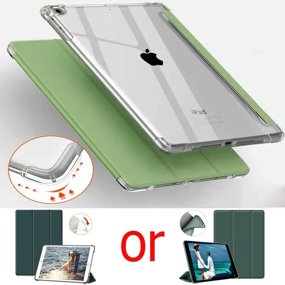 

for iPad 2020 Air 4 10.9 inch Airbag Transparent matte soft protection Case For New Air 4 Tablet Cover Cases Model A2324 A2072