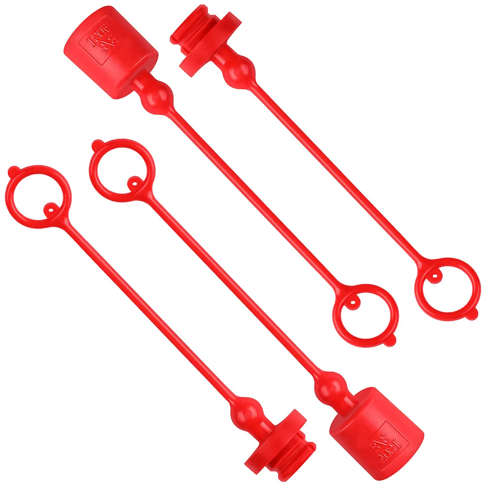 

2 Sets Premium Sturdy Creative Connector Dust Covers Hydraulic Connector Dust Plugs Hydraulic Connector Dust Caps for Connecting
