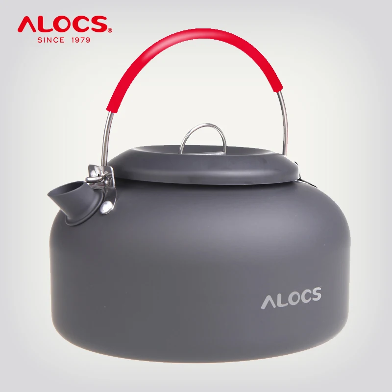 

ALOCS CW-K02 0.8L CW-K03 1.4L Outdoor Water Kettle Teapot Coffee Pot Aluminum For Picnic Camping Hiking Travel