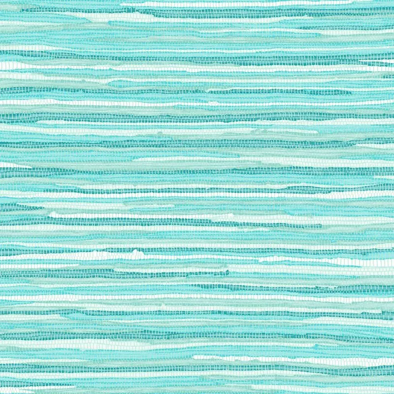 

Walls Decor ESTA Home Cabana Turquoise Faux Grasscloth Wallpaper