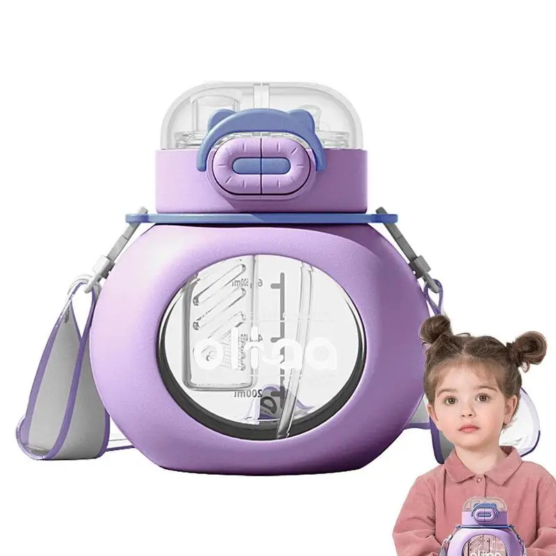 

Drinks Bottle Workout Drinks Travel Bottle Portable Leak Proof Gym Water Bottle Gym Bottles With Straw And Strap For Cycling