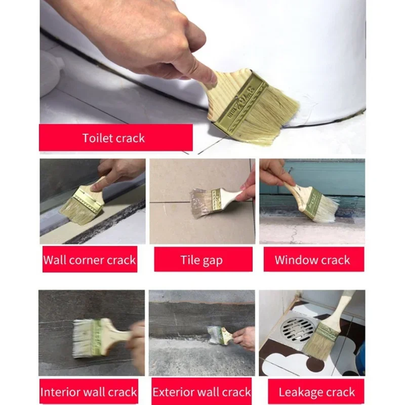 Прозрачный водонепроницаемый клей для стен герметичная краска напольная плитка