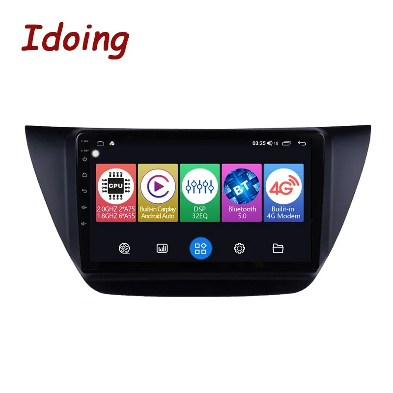 Idoing 9 &quotголовник для Mitsubishi lancer ix CS 2000-2010 автомобильный радиоприемник