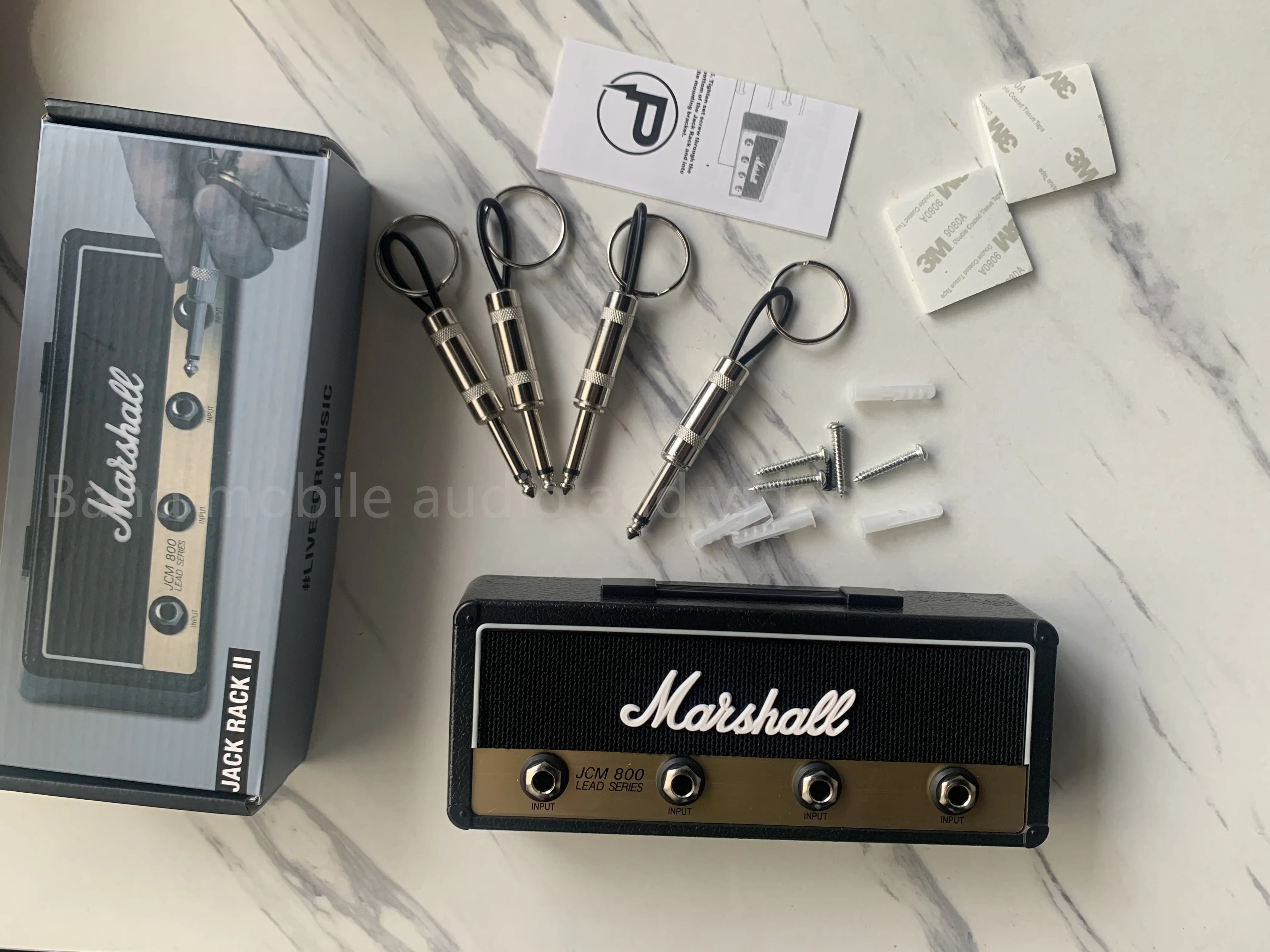 

Original Marshall Spoon Speaker Keychain Storage Base JCM800 Box Head Key Guitar Storage Keychain Holder Jack Rack Hanging