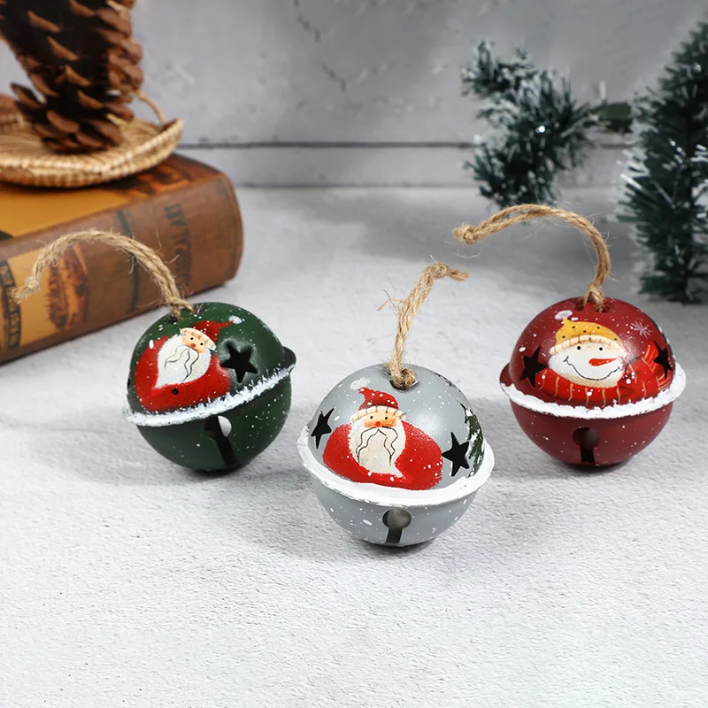 

Various styles Christmas Decoration Bells Creative Christmas Tree Decoration Pendant Christmas Tree Decoration Pendant Gifts