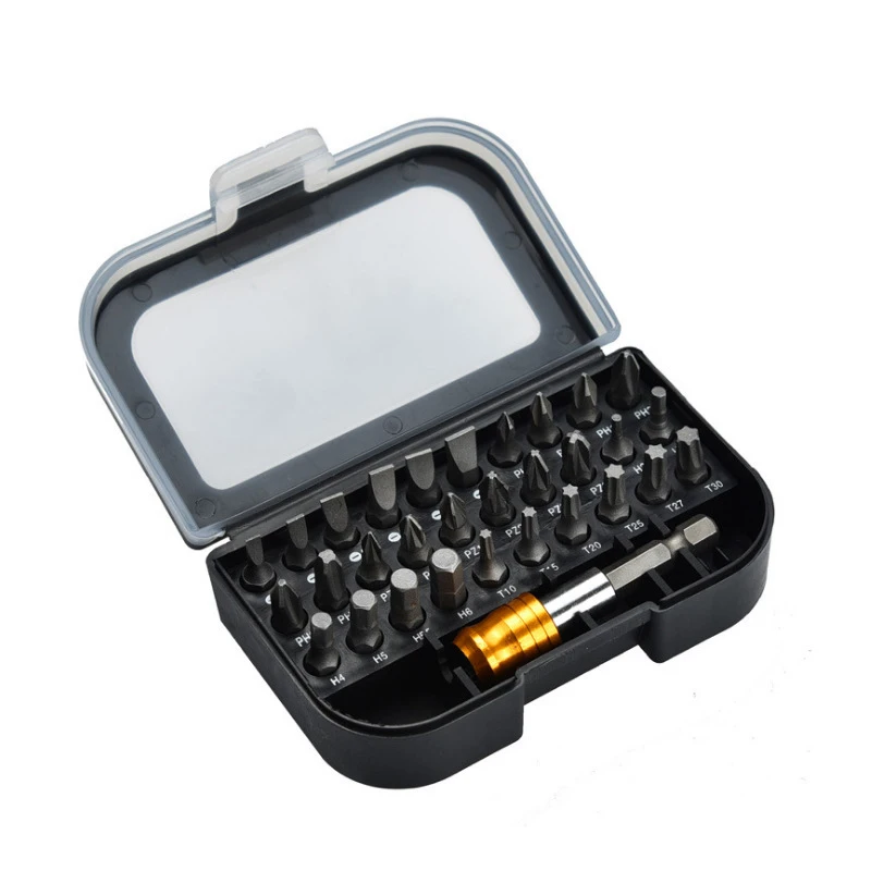 

Набор отверток из 31 шт. (30 большинства широко используемых отверток + 1 быстроразъемный адаптер-удлинитель шестигранного патрона)