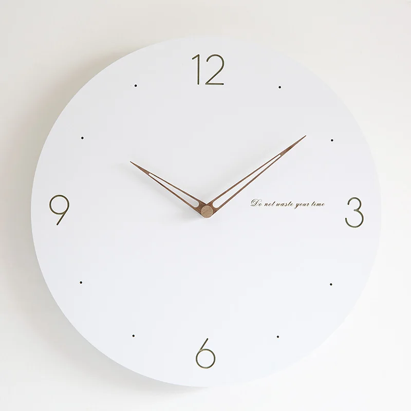 

Creative Nordic Wall Clock Modern Living Room Silent Stylish Wall Clock Luxury Bedroom Reloj De Pared Minimalist Deco WK50WC