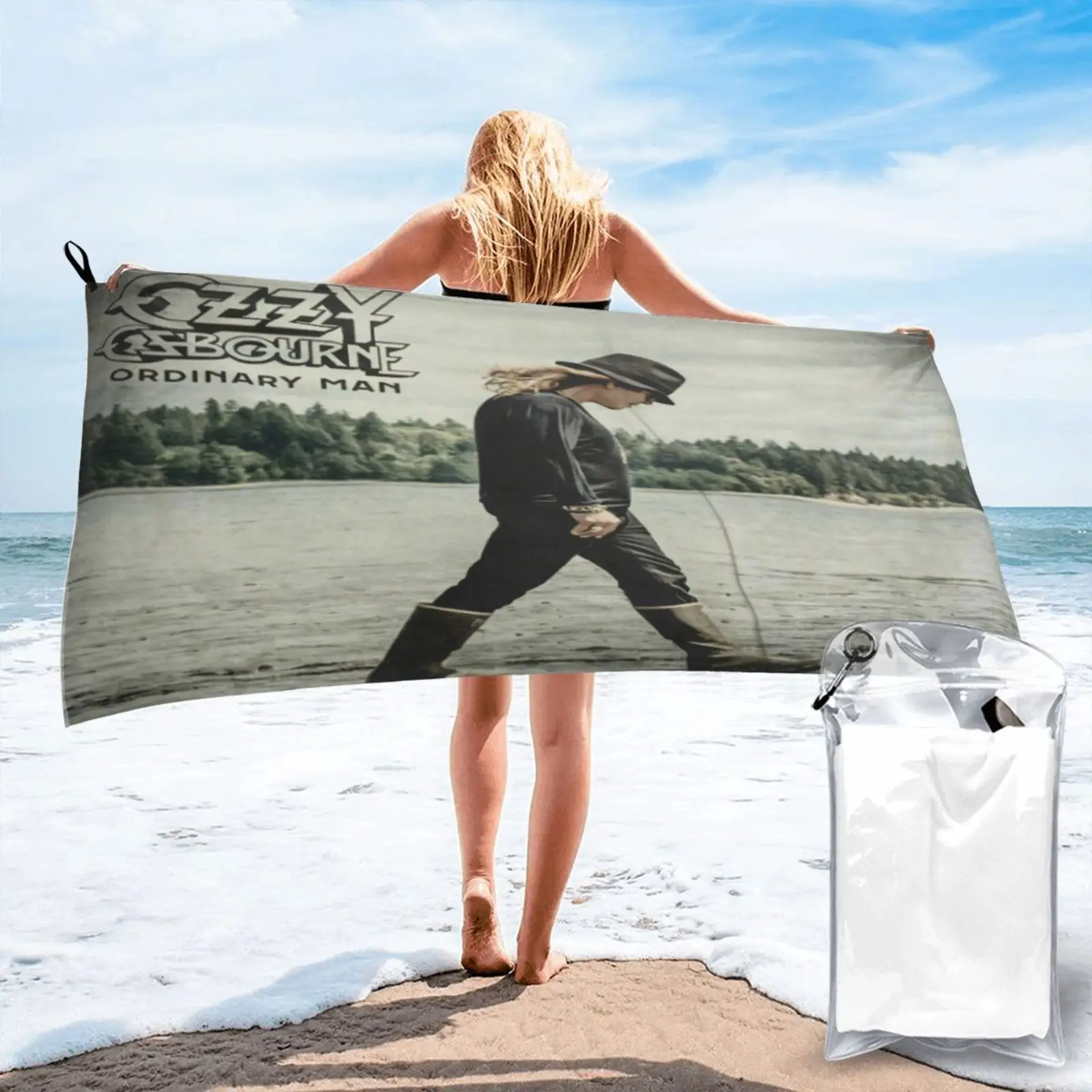 

Ozzy Osbourne Ordinary Album Cover 2020 4792 Beach Towel Beach Blanket Beach Cover Towel Sauna Bath Beach Towel Kitchen Towels
