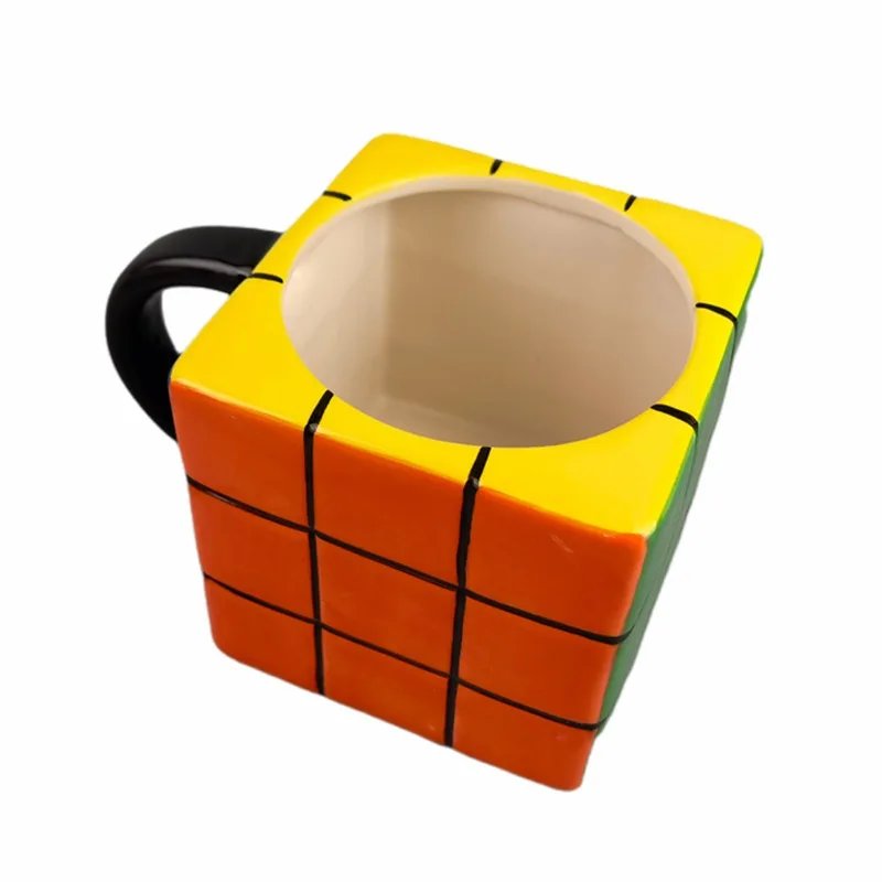 

Cube Cup Creative Cube Shaped Mug Rubik's Cube Ceramic Cup Creative Cup Coffee Cup