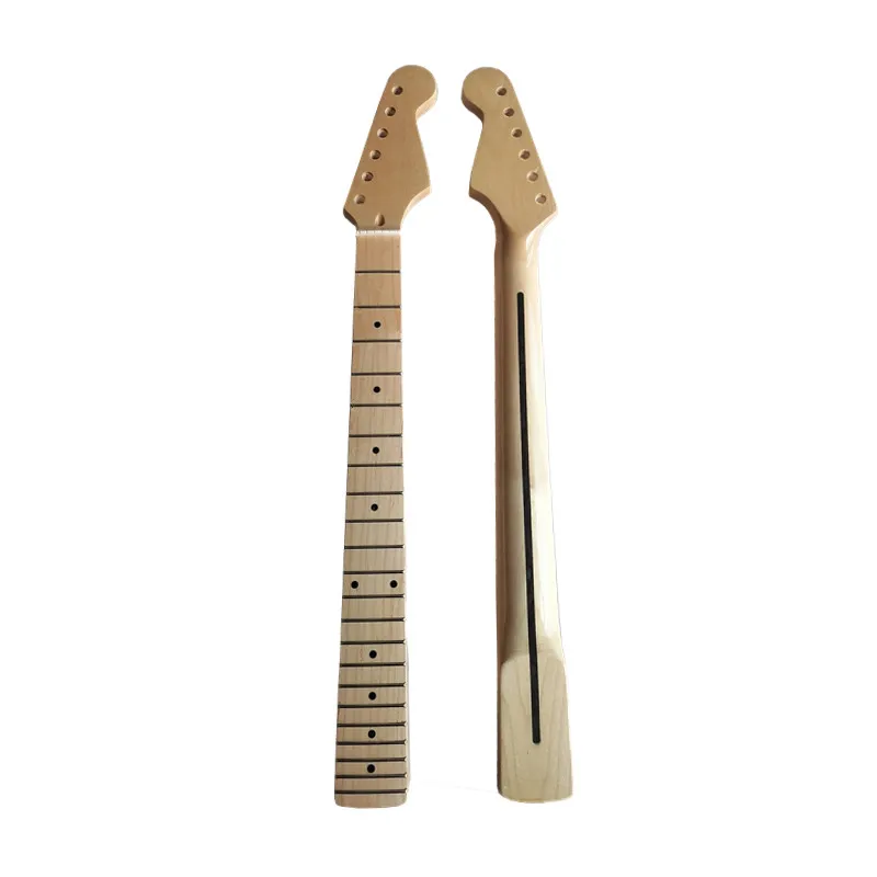 Disado Musical Instruments 21 22 Frets Inlay Dots Maple Electric Guitar Neck Accessories Parts