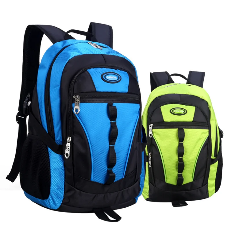 

Дорожный спортивный рюкзак для подростков, вместительные детские школьные ранцы, ранцы для мальчиков и девочек, нейлоновый водонепроницаемый ранец, a6354